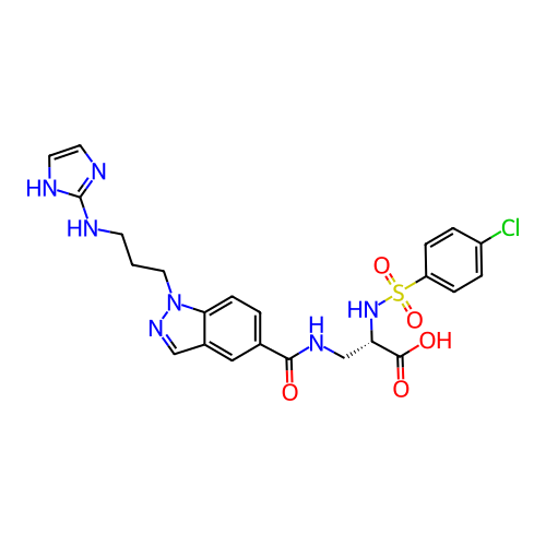Chemical structure of BindingDB Monomer ID 50083837