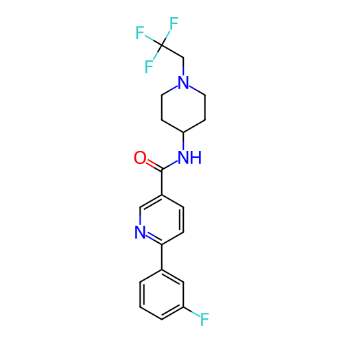 Chemical structure of BindingDB Monomer ID 50084154