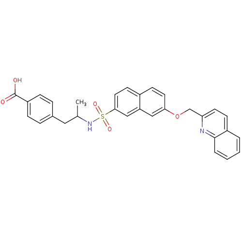 Chemical structure of BindingDB Monomer ID 50084790