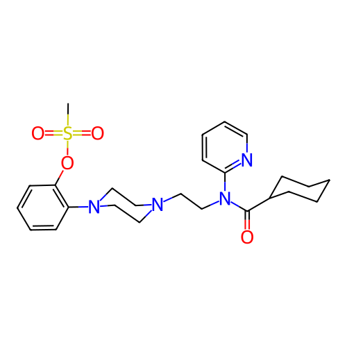 Chemical structure of BindingDB Monomer ID 50084857
