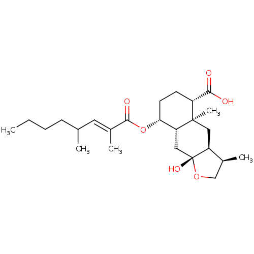 Chemical structure of BindingDB Monomer ID 50085423