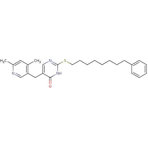 Chemical structure of BindingDB Monomer ID 50085635