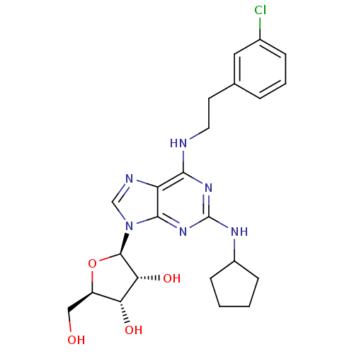Chemical structure of BindingDB Monomer ID 50085660