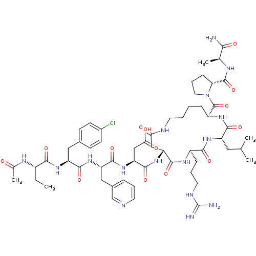Chemical structure of BindingDB Monomer ID 50085706
