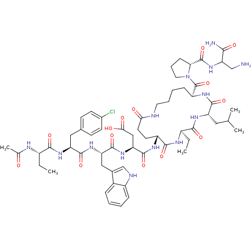 Chemical structure of BindingDB Monomer ID 50085709