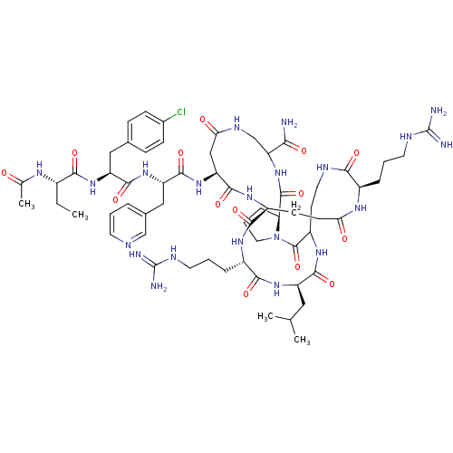 Chemical structure of BindingDB Monomer ID 50085710