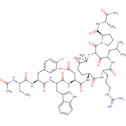 Chemical structure of BindingDB Monomer ID 50085712