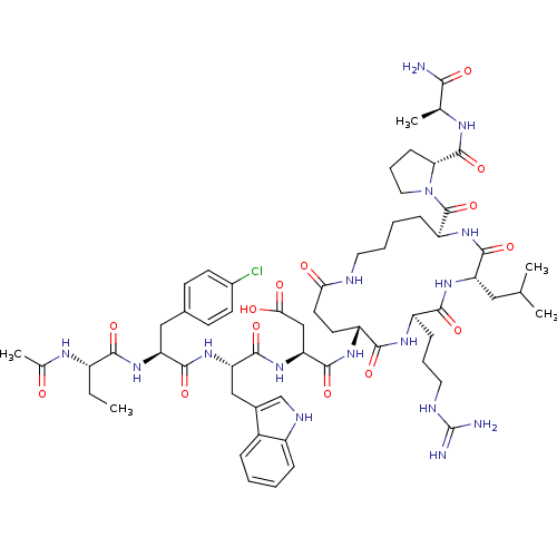 Chemical structure of BindingDB Monomer ID 50085716
