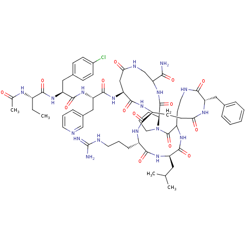 Chemical structure of BindingDB Monomer ID 50085720