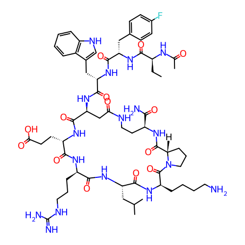 Chemical structure of BindingDB Monomer ID 50085726