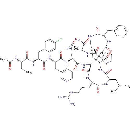 Chemical structure of BindingDB Monomer ID 50085732