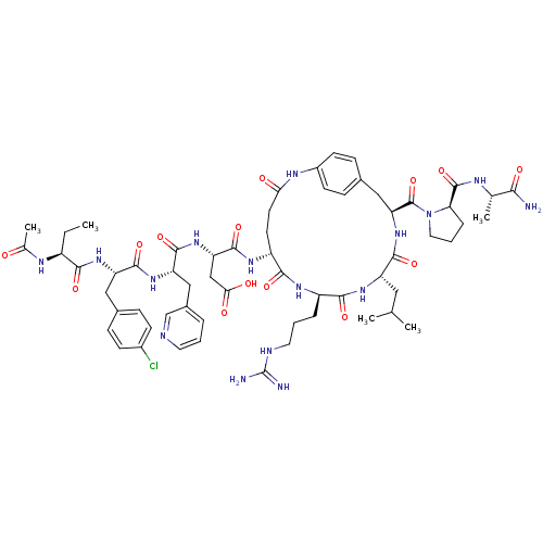 Chemical structure of BindingDB Monomer ID 50085735