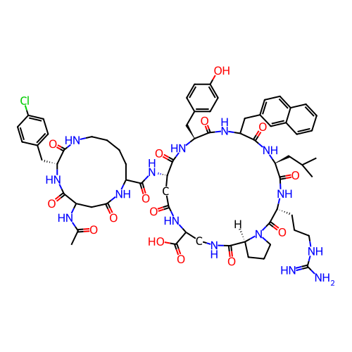 Chemical structure of BindingDB Monomer ID 50085744