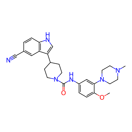 Chemical structure of BindingDB Monomer ID 50086100
