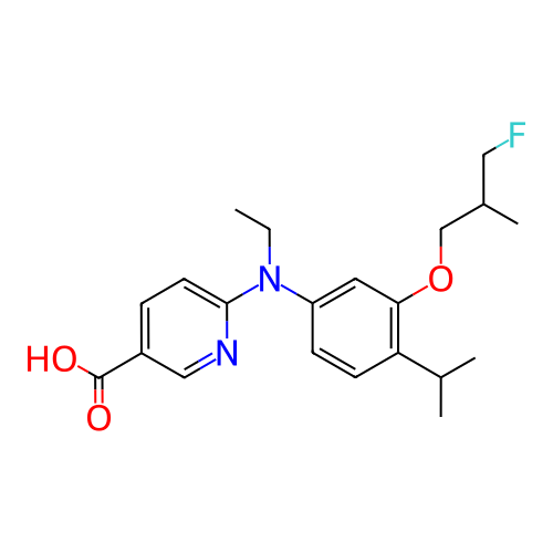 Chemical structure of BindingDB Monomer ID 50086256