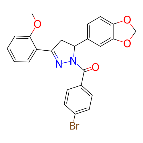Chemical structure of BindingDB Monomer ID 50086282
