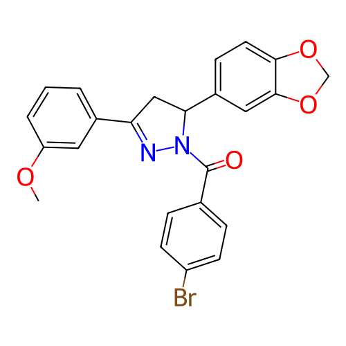 Chemical structure of BindingDB Monomer ID 50086283