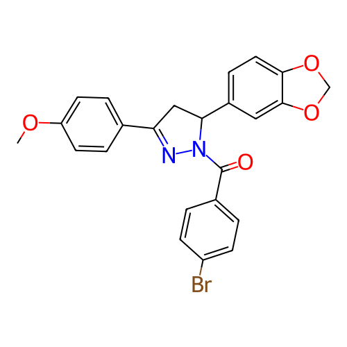 Chemical structure of BindingDB Monomer ID 50086284