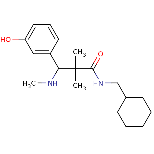 Chemical structure of BindingDB Monomer ID 50086360