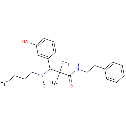 Chemical structure of BindingDB Monomer ID 50086365