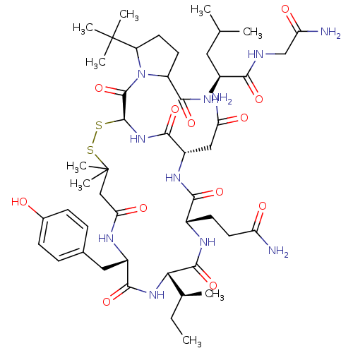 Chemical structure of BindingDB Monomer ID 50087282