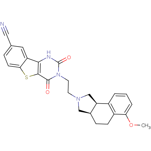 Chemical structure of BindingDB Monomer ID 50087477