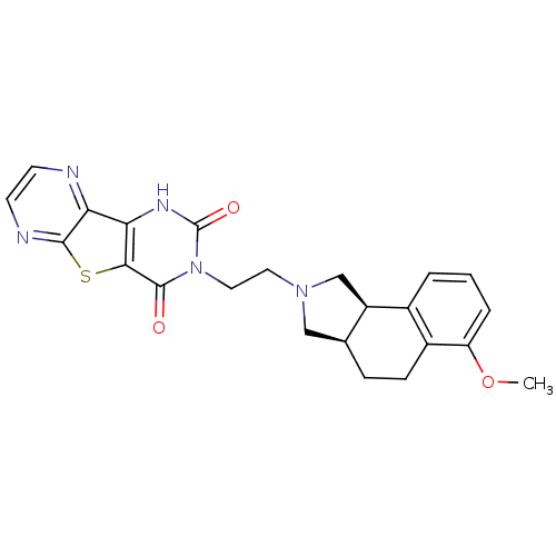 Chemical structure of BindingDB Monomer ID 50087494