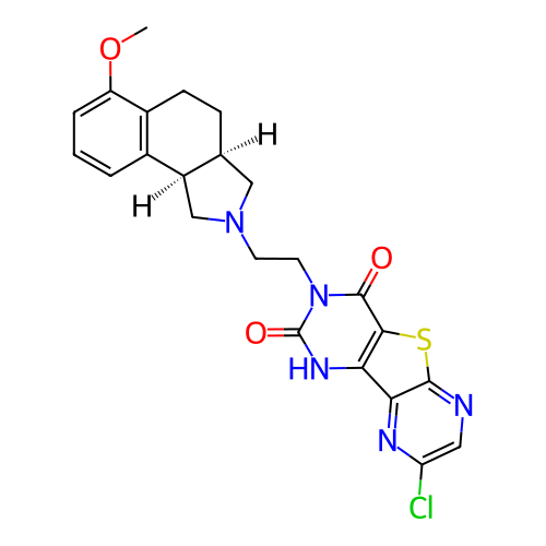 Chemical structure of BindingDB Monomer ID 50087497
