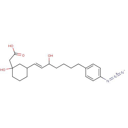 Chemical structure of BindingDB Monomer ID 50087681