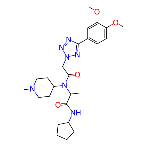 Chemical structure of BindingDB Monomer ID 50088240