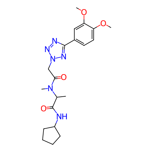 Chemical structure of BindingDB Monomer ID 50088258