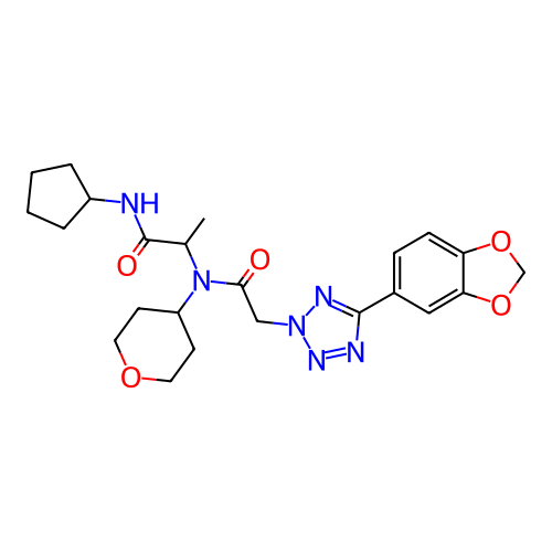 Chemical structure of BindingDB Monomer ID 50088264