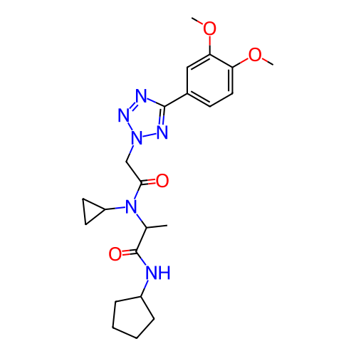 Chemical structure of BindingDB Monomer ID 50088266