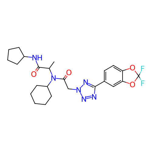 Chemical structure of BindingDB Monomer ID 50088273