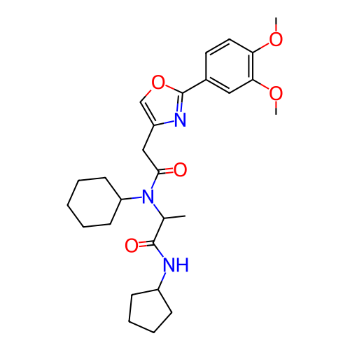 Chemical structure of BindingDB Monomer ID 50088282