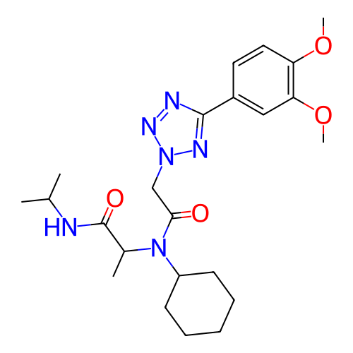 Chemical structure of BindingDB Monomer ID 50088284