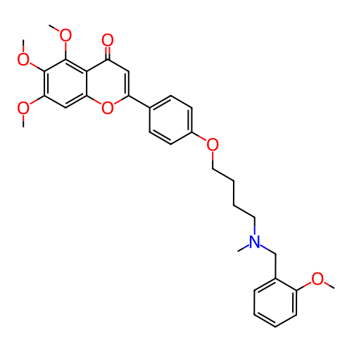 Chemical structure of BindingDB Monomer ID 50088590