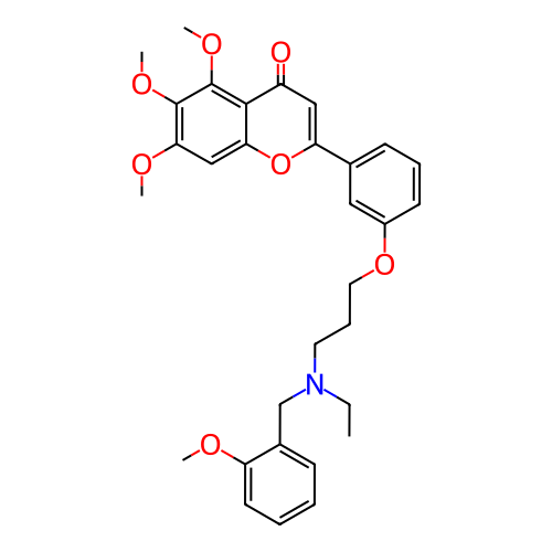 Chemical structure of BindingDB Monomer ID 50088599