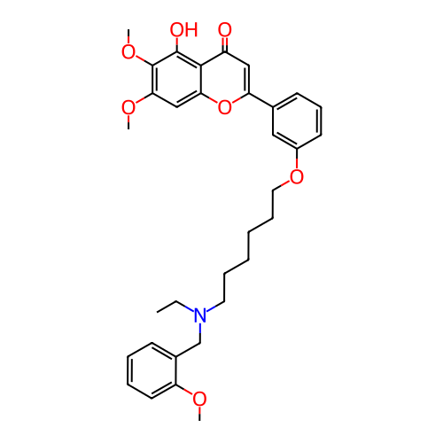 Chemical structure of BindingDB Monomer ID 50088662