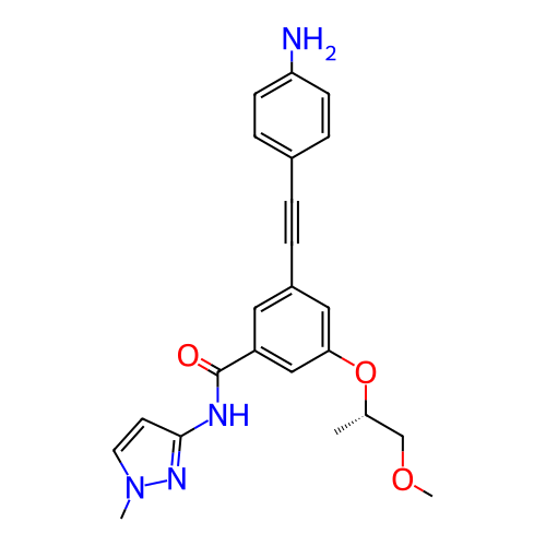 Chemical structure of BindingDB Monomer ID 50089175