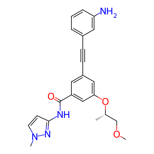 Chemical structure of BindingDB Monomer ID 50089176