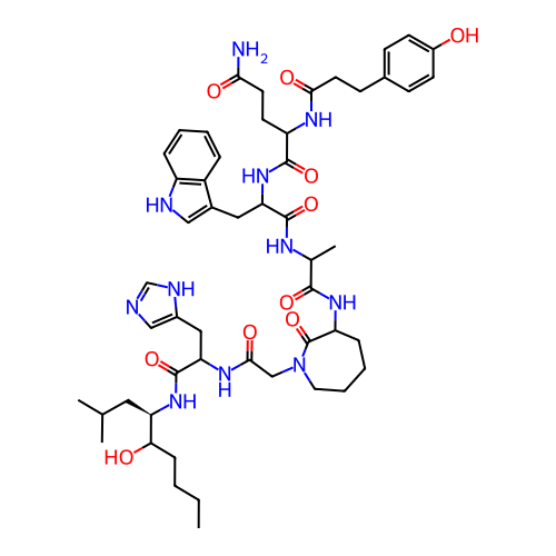Chemical structure of BindingDB Monomer ID 50089281
