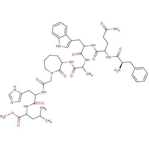 Chemical structure of BindingDB Monomer ID 50089291