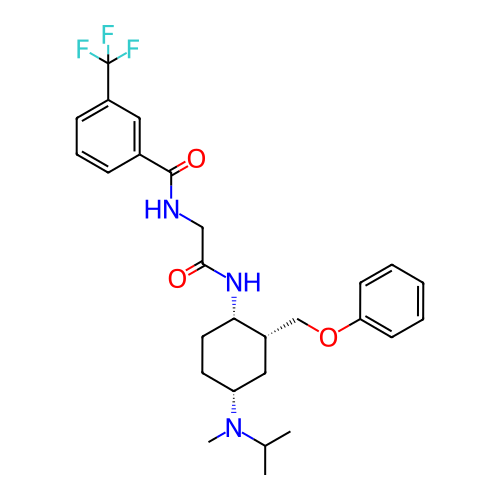 Chemical structure of BindingDB Monomer ID 50089348