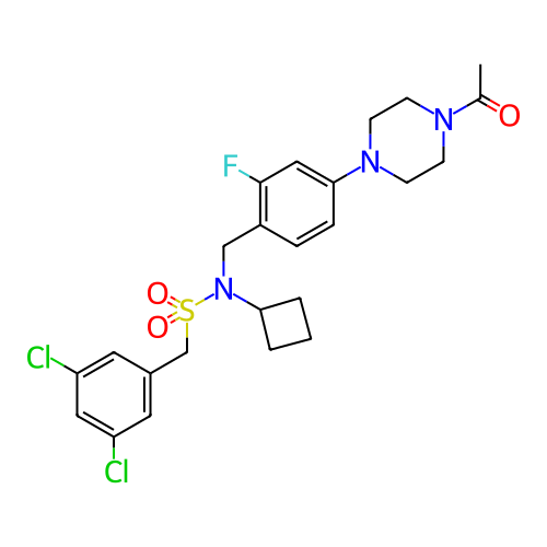 Chemical structure of BindingDB Monomer ID 50090121