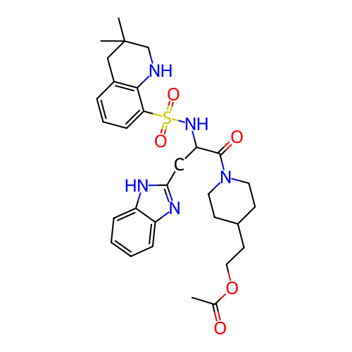 Chemical structure of BindingDB Monomer ID 50090236