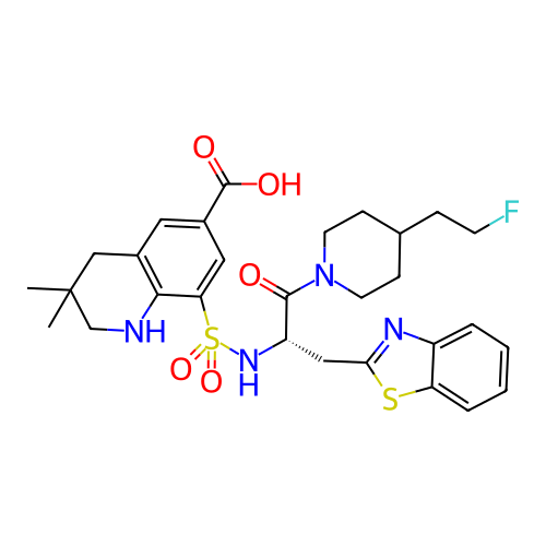 Chemical structure of BindingDB Monomer ID 50090240