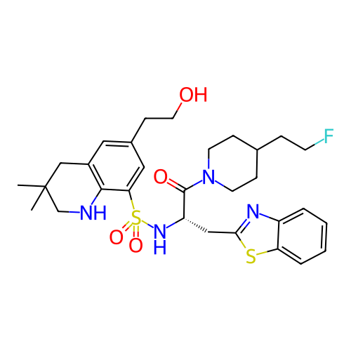Chemical structure of BindingDB Monomer ID 50090243