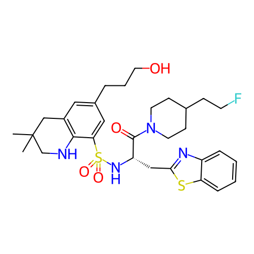 Chemical structure of BindingDB Monomer ID 50090253