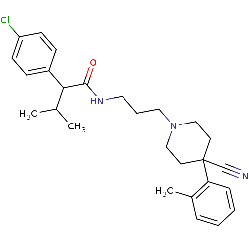 Chemical structure of BindingDB Monomer ID 50090316